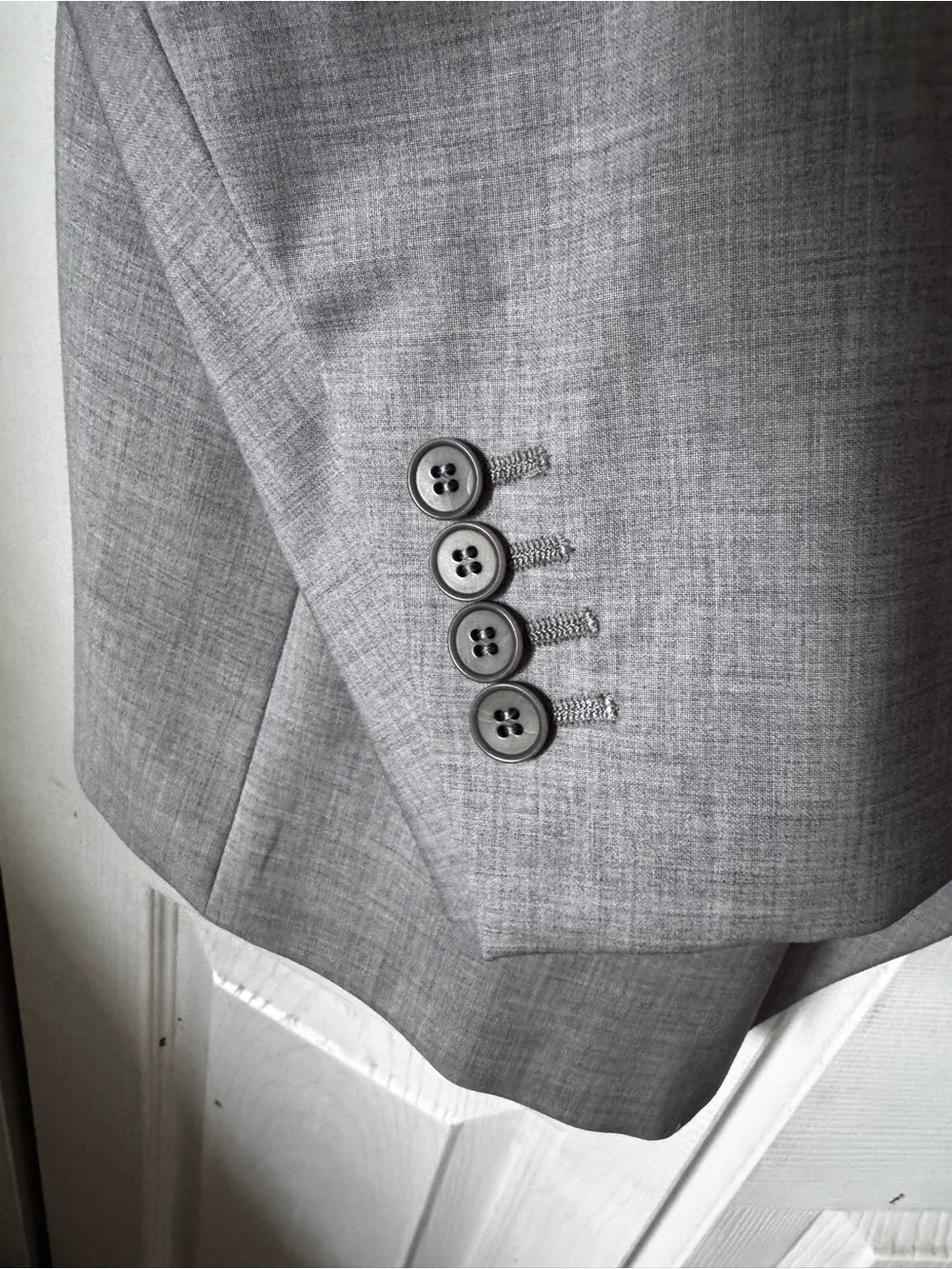 Talbots Gray Women's Blazer Jacket - Picture 7 of 7